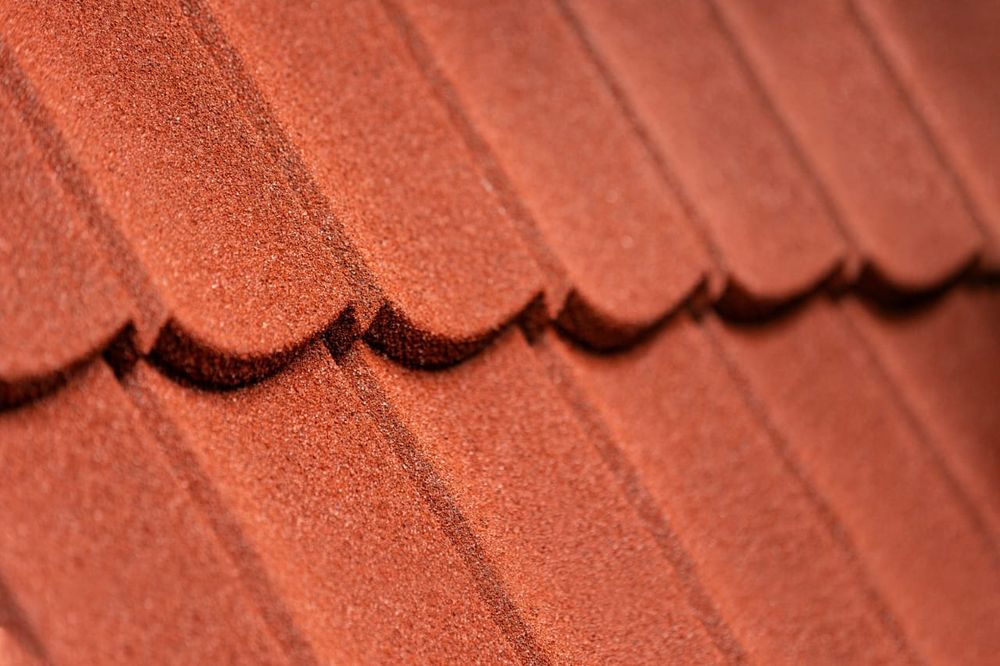 Stone coated tiles, Terracotta Red